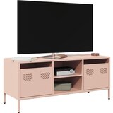 Maison Chic TV omarica - TV enota - Televizijska omarica roza 101,5x39x43,5 cm hladno valjano jeklo, (21699767) | Shoptok.si