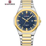 Naviforce Ura ST-38666 - Zlata / Srebrna / Modra Cene