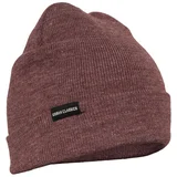 Urban Classics Basic Flap Beanie burgundy melange