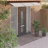 vidaXL Nadstrešnica za vrata crna 300 x 100 cm polikarbonatna | shoptok.hr