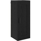 vidaXL Zidni ormarić Crni hrast 34,5 x 34 x 90 cm Konstruirano drvo | shoptok.hr