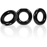 Oxballs Willy Cock Ring 3-Pack Black