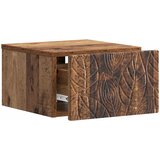  Noćni ormarić za montažu na zid Staro drvo 49 x 34,5 x 20 cm | shoptok.hr