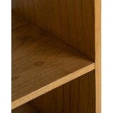 Ixia Biblioteka od masivne indijske lipe u prirodnoj boji 90x150x40 cm Lysa – | shoptok.hr