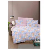 Mila Home Rožnata/vijolična podaljšana posteljnina za zakonsko posteljo z rjuho 160x220 cm Colorful –