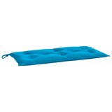  Jastuk za vrtnu klupu svjetloplavi 110x50x7 cm tkanina Oxford - Svijetlo plava 1 | shoptok.hr