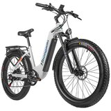 Shengmilo MX06 električno kolo za odrasle 48V bafang 1000W motor 26 inch fat tire city woman e-bike moško kolo 48V 17.5AH samsung baterija, bela, (21279044) Cene