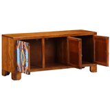  Klupa za cipele s pohranom Medeno smeđa 100 x 35 x 45 cm | shoptok.hr