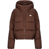 Tommy Jeans TJW HOODED PUFFER JACKET Smeđa Cijene