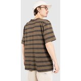 Rhythm Vintage Stripe T-shirt olive | Shoptok.si