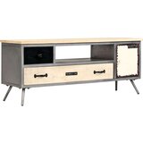 In TV omarica iz trdnega mangovega lesa in jekla 120x30x45 cm Cene