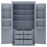 Bessagi Home Kredenca Alvaro, Siva | Shoptok.si