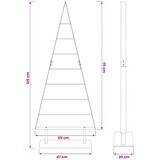  Metalna božićna jelka KUOPIO 125 cm Čelik Zlatno - 125 cm Zlatno | shoptok.hr