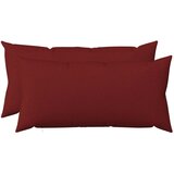  Presvlaka za jastuk 2 kom. HEERLEN Vinska crvena 40 x 80 cm - boja crnog vina 40 x 80 cm 2 | shoptok.hr