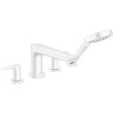 Hansgrohe dvoročna armatura za kad Talis E na štiri odprtine (71748670) - črna mat | Shoptok.si
