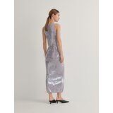 Reserved - Maxi haljina sa šljokicama - srednjesivo | shoptok.hr