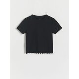 Reserved Girls` t-shirt - črna Cene