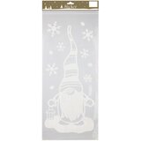  Okrasna nalepka škrat (23 x 49 cm, bela) | Shoptok.si