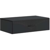 Stolna Stenska stranska miza Črna 59 x 34,5 x 17 cm Inženirski les, (5000232607) | Shoptok.si
