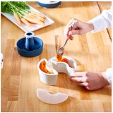 Tefal APARAT ZA PRIPRAVO HRANE ZA DOJENČKE YUMMY GOURMET EVOLUTIVE, HB55W430, MOČ 600 W, S PALIČNIM MEŠALNIKOM, DIZAJN 4-V-1 | Shoptok.si