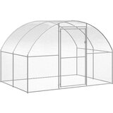  Zunanji kokošnjak 3x10x2 m pocinkano jeklo - - Srebrna - 76 - 3 x 10 x 2 m - 2025- | Shoptok.si