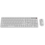 Gembird Tastatura + miš wireless GEMBIRD KBS-WMS-01-W, Silent key Pro Business desktop set, white, US layout Cijene