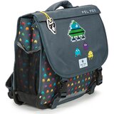 Pol Fox Šolska torba CARTABLE SPACE INVADER 38 CM Siva | Shoptok.si