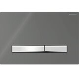Geberit Sigma50 Square za dvokoličinsko ispiranje lava/hrom sjaj - staklo 115.788.JK.2 | ePonuda.com