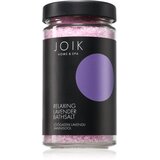 JOIK Home & Spa Lavender relaksirajuća sol za kupku 450 g | shoptok.hr
