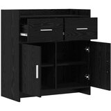  Kreveta Crni hrast 75 x 36 x 80 cm Konstruirano drvo | shoptok.hr