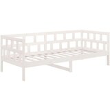  Dnevna postelja bela trdna borovina 90x190 cm, (20647146) | Shoptok.si