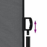  Uvlačiva bočna tenda 140 x 1000 cm antracit | shoptok.hr