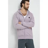 Adidas Pulover ZNE moški, vijolična barva, s kapuco