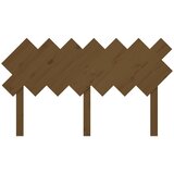  Uzglavlje za krevet boja meda 151,5x3x81 cm masivna borovina | shoptok.hr