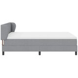  Krevet s opruga kutije Svjetlosiva 160 x 200 cm tkanina | shoptok.hr