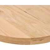 vidaXL Stolna ploča 80x40x4 cm od ovalna masivna hrastovina | shoptok.hr