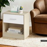 Songmics Nočna omarica, komplet 2 kosa, 28,1x39,1x41,1 cm, bež, (5000273714) | Shoptok.si