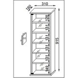 MID.YOU Regal Loposa, Bela | Shoptok.si
