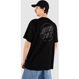 Santa Cruz Tonal Opus Dot Stripe T-shirt black | Shoptok.si