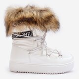 Boto Women's Laced Snow Boots White Santero | shoptok.hr