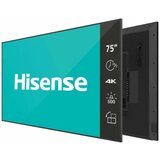 Hisense 75 inča 75DM66D 4K uhd 500 nita digital signage display - 24/7 operation cene