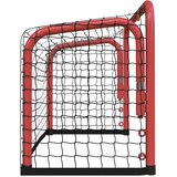  Hokejaški gol s mrežom crveno-crni 68x32x47cm čelik i poliester | Eponuda.com