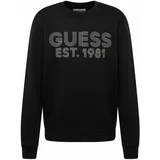 Guess Sweater majica 'BEAU' siva / crna