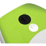 vidaXL Set daske za veslanje stojeći na napuhavanje zeleni 360x81x10cm | shoptok.hr