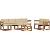  Set vanjskih sofa 7 kom. Prirodna i bež | shoptok.hr