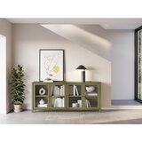 Marckeric Zelena vitrina od masivnog bora 186x80x40 cm Alessandra – | shoptok.hr