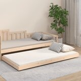 vidaXL Posteljni okvir 80x200 cm trdna borovina Cene
