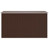  Vrtno spremište 257 x 298 x 178 cm metalno smeđe | shoptok.hr