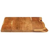 Vrh za kupaonski ormarić od bagremovog drva 100x52x2 5 cm | shoptok.hr