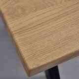 Bessagi Home moderna jedilna miza giona, barva jesena, črna | Shoptok.si